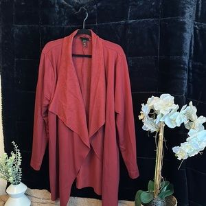 Lane Bryant Draped Front Cardigan